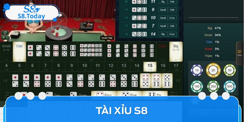 Tài Xỉu S8 - Cá Cược Xúc Xắc, Cơ Hội Làm Chủ Cuộc Chơi 1 Tài Xỉu S8 - Cá Cược Xúc Xắc, Cơ Hội Làm Chủ Cuộc Chơi